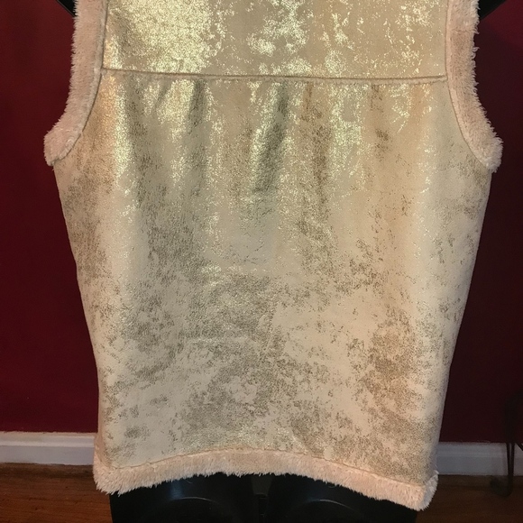 Casual Identity Faux Shearling Vest Size XL* - Picture 7 of 8